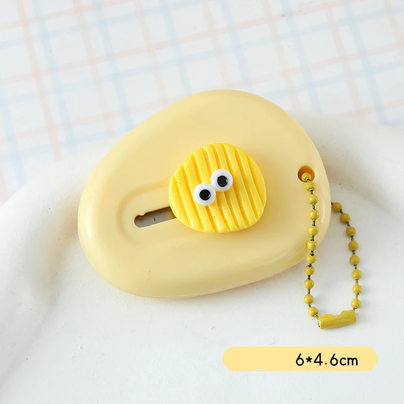 عين كبيرة محاكاة الغذاء لعبة سكّين متعدّد الاستخدامات صغير محمول الة قطع الورق قطع ورقة شفرة حلاقة مكتب القرطاسية قطع سكين