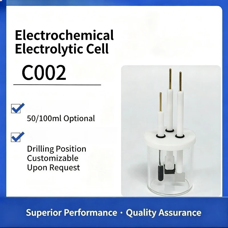 C002 Electrolytic Test Cell For Catalyst Performance Evaluation Water Electrolysis Electrochemical Experiment Setup