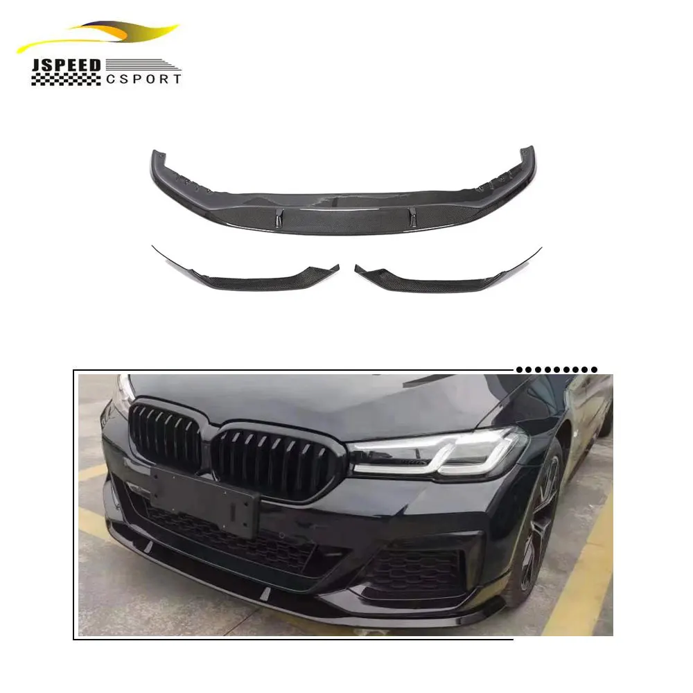 Carbon Fiber Car Front Bumper Lip Spoiler Splitter 5 Series G30