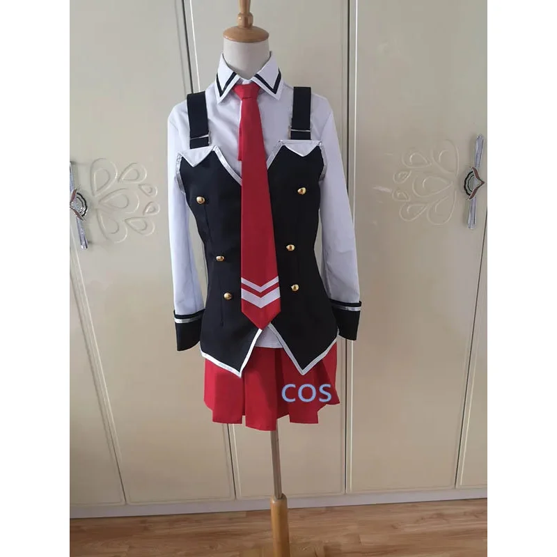 New Bible Black Imari Kurumi JK Uniform School Girls Uniform Costume Cosplay Women Full Set