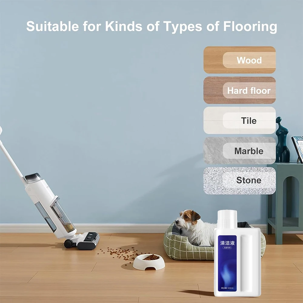 500ml Cleaning Fluid For Dreame X40 Ultra\X30 Ultra\H11/H11 Max/H12/H13/H12 Pro / M12 /W10 Vacuum Cleaning Solution Replacement