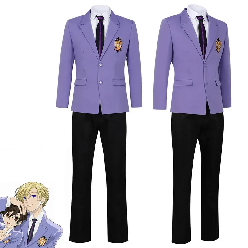 

Anime Ouran High School Male Public Relations Suhuan Wang Fujioka Haruhiro High School Animation Two-dimensional Cosplay Costume