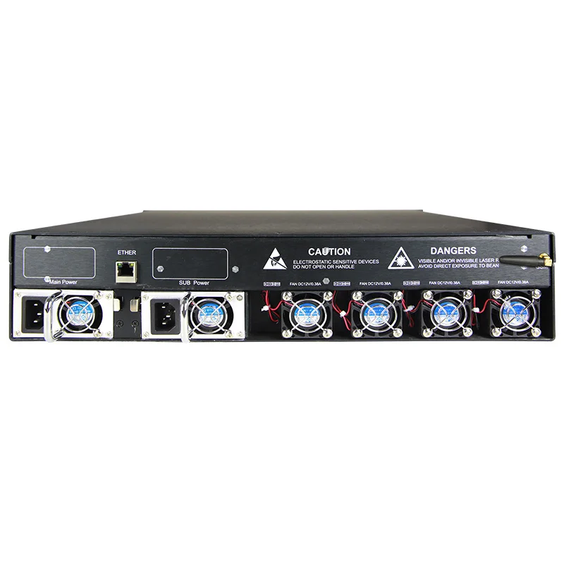 CATV EDFA 16 Port  23dBm with WDM EDFA Fiber optical Amplifier