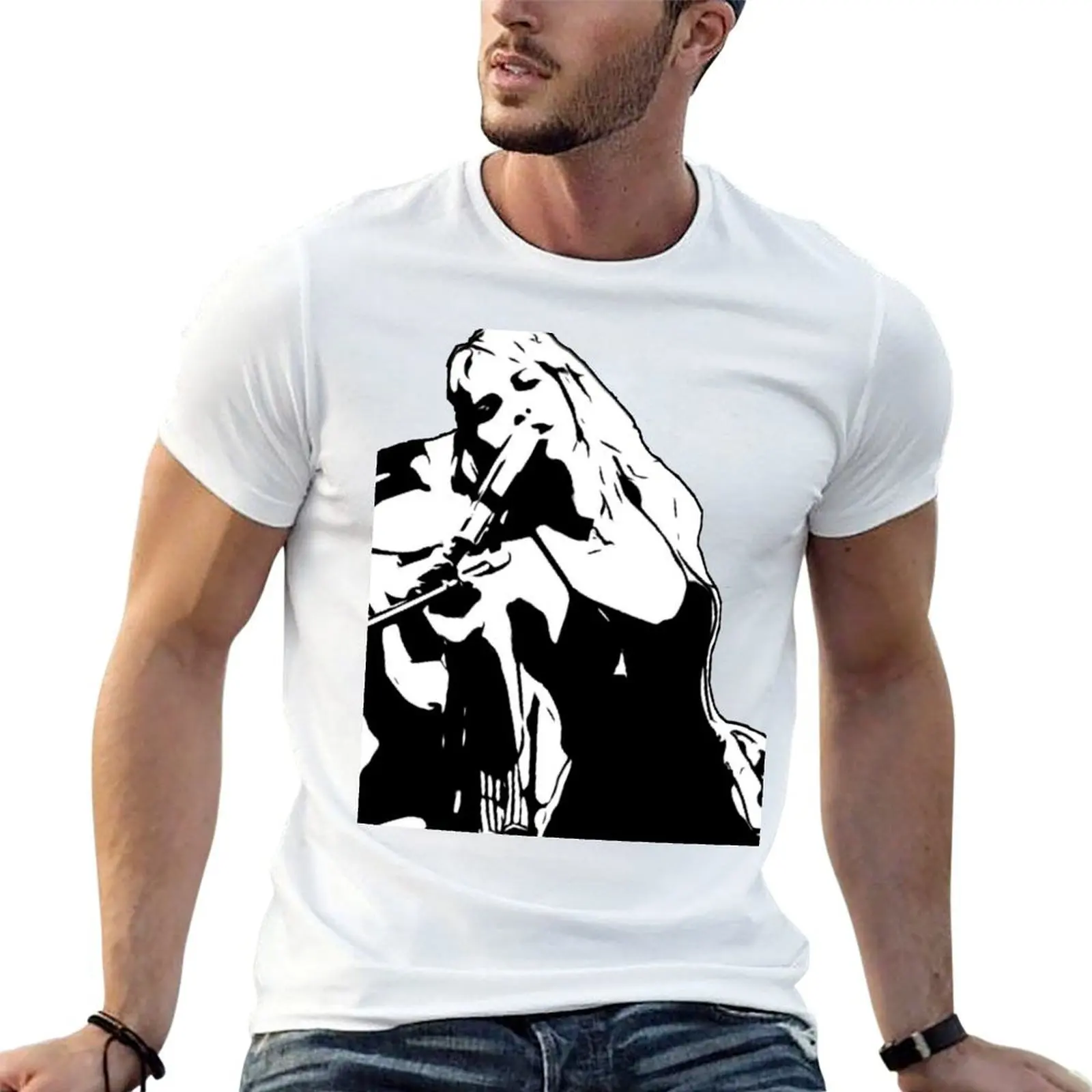 

Stevie silhouette T-Shirt anime tshirt t shirts for man pack cotton cotton t shirts high quality T-Shirt