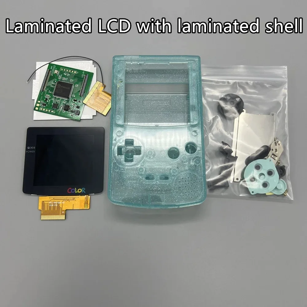 2,6-calowy ekran GBC IPS LCD i nowa obudowa do Gameboy Color. Obsługa wyświetlacza Pixel. Nie trzeba ciąć obudowy. — zdjęcie produktu 3