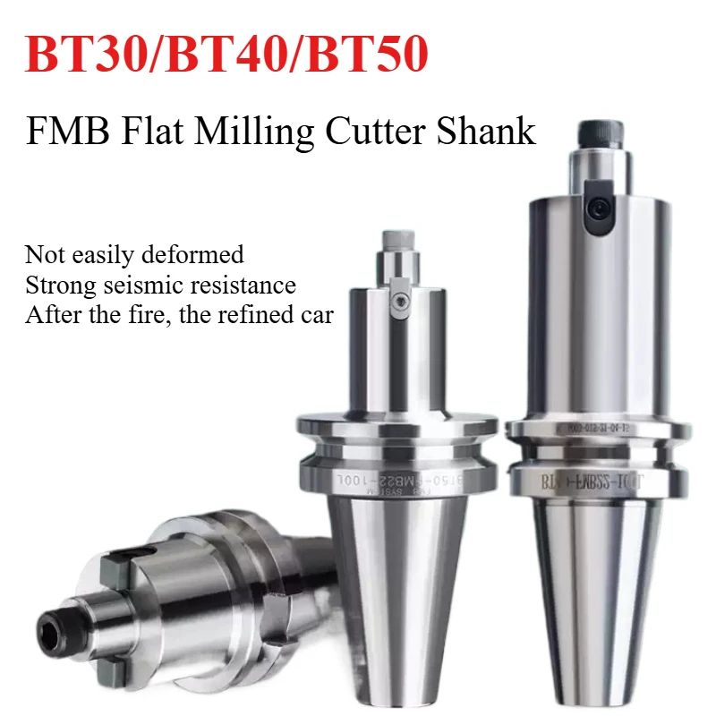 

BT50 Tool Holder Face Milling Cutter Handle FMB22/27/32 Milling Cutter Head BT40/30 Machining Center Flat Milling Cutter Handle