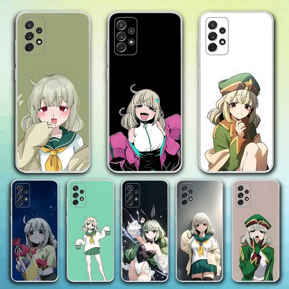 

K-Kiwi Anime Araga Phone Case For Samsung S30,23,21,22,20, FE lite,S10,9,8,7 PIus Note20ultra Soft Transparent