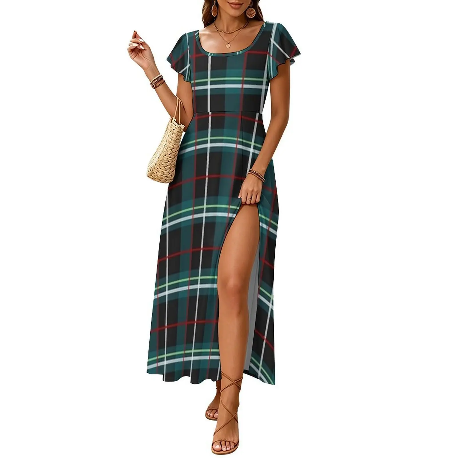 Frankie Stein First Wave dress pattern Flared Sleeve Dress korean style vacation travel dress for plus size women hot sale item