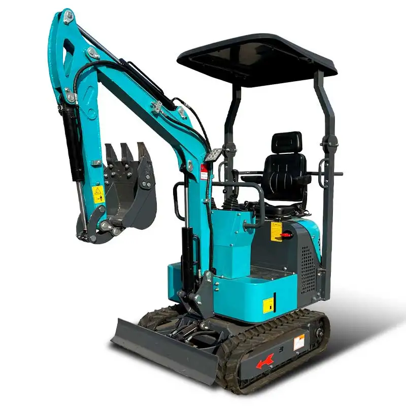 Miniexcavadora de 1,5 toneladas, motor KUBOTA de alta eficiencia para agrucultura