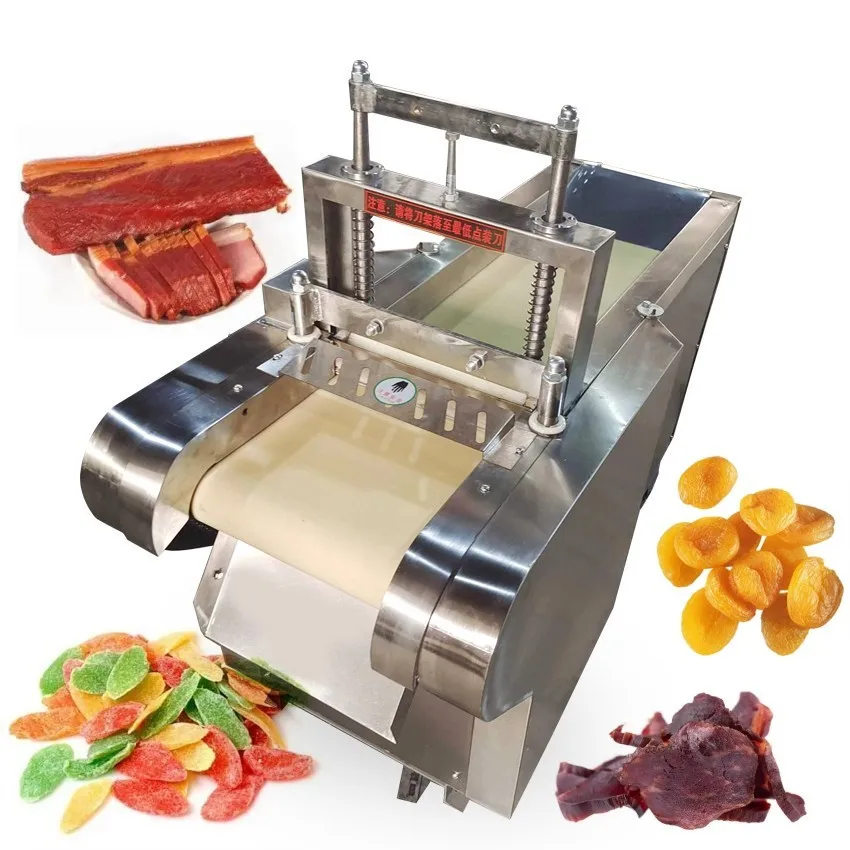 Automatic preserved fruit slices dried fruit cutting machine candied fruit cutting machine