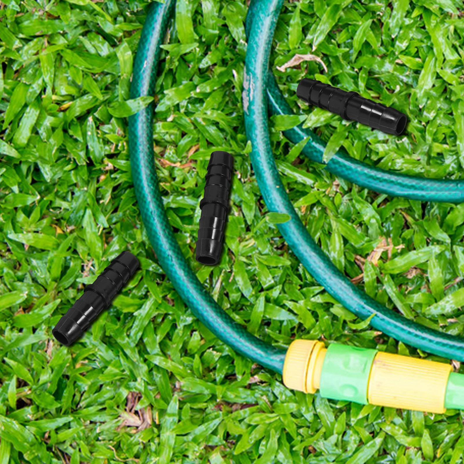 

10pcs 12mm Quick Connectors Barb Fittings Hose Adapters PP Material Tubing Connectors Water System Repair Kit