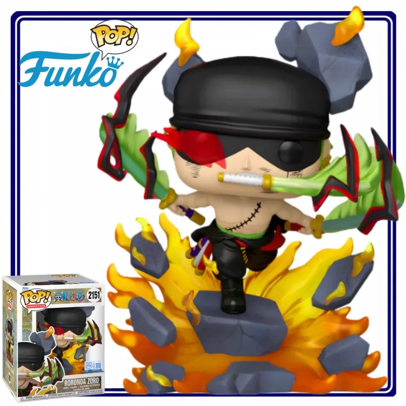 Funko POP Nuevo One Piece Solon Rey del Infierno y Figuras de Acción de One Piece, Juguetes para Niños, Regalos de Navidad, Colección