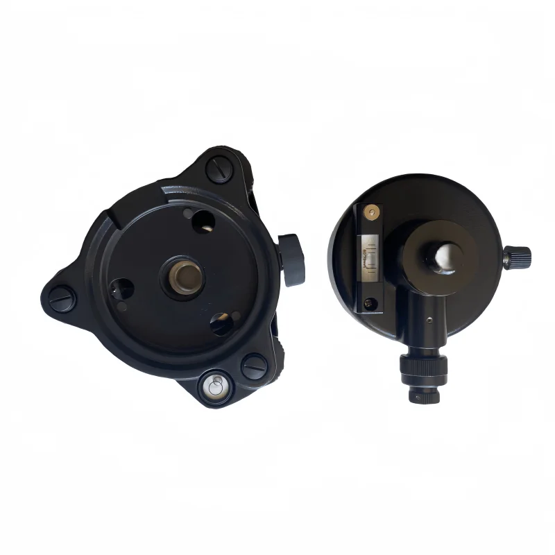 black Tribrach And Optical Plummet Rotating Adapter For Prisms GPS 5/8\