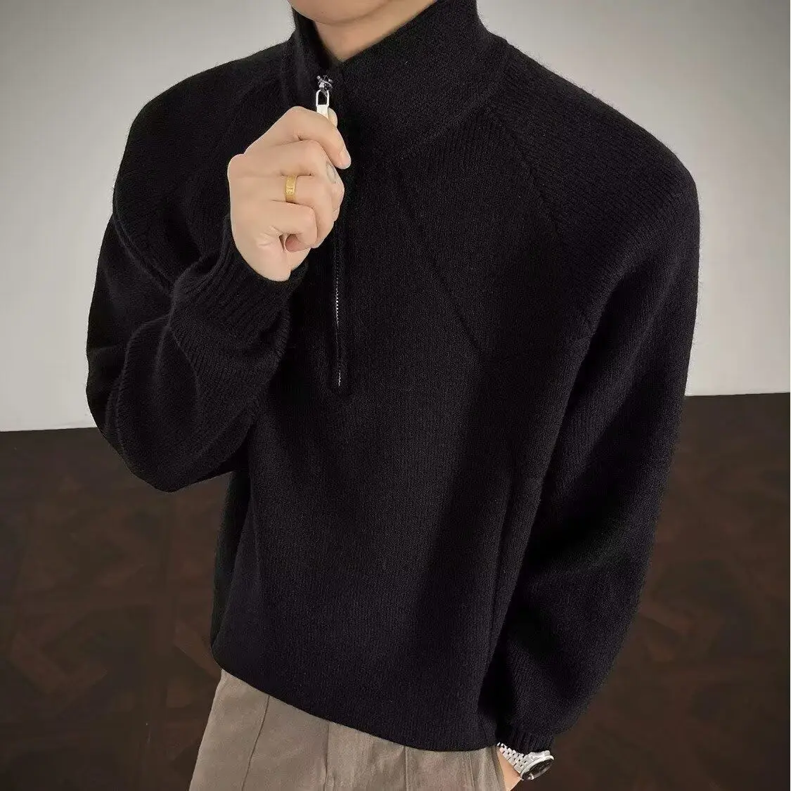 

Мужская теплая флисовая толстовка на молнии с длинным рукавом для активного отдыха, повседневная спортивная одежда из полиэстера для зимних поездок на работу