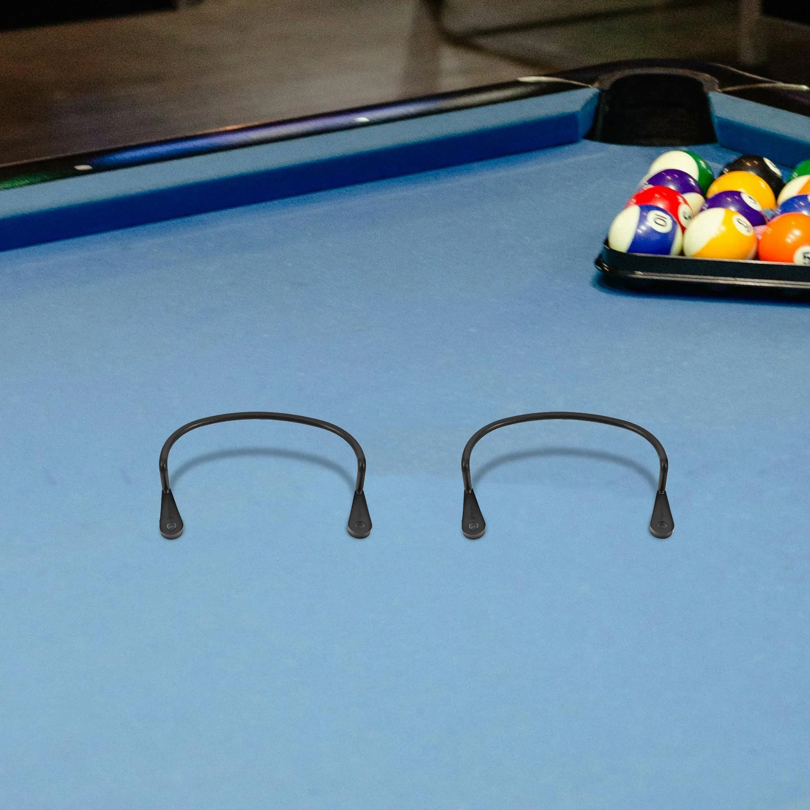 

6pcs PoolTableAccessories DurableBilliardNetBracketKit HolderUniversal BlackFixator StableSupport EasyInstallation PocketBracket
