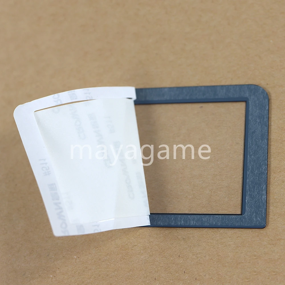 عدسات شاشة زجاجية لجيب gameboy ، مصباح واقي عالي الجودة ، 30 gs