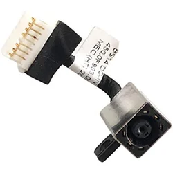 DC Power Jack Socket Plug Charging Port with Cable 450.0F903.0011 0WJXD9 for Dell Inspiron 14 5481 5482 5485 5491 15 5591 2-in-1