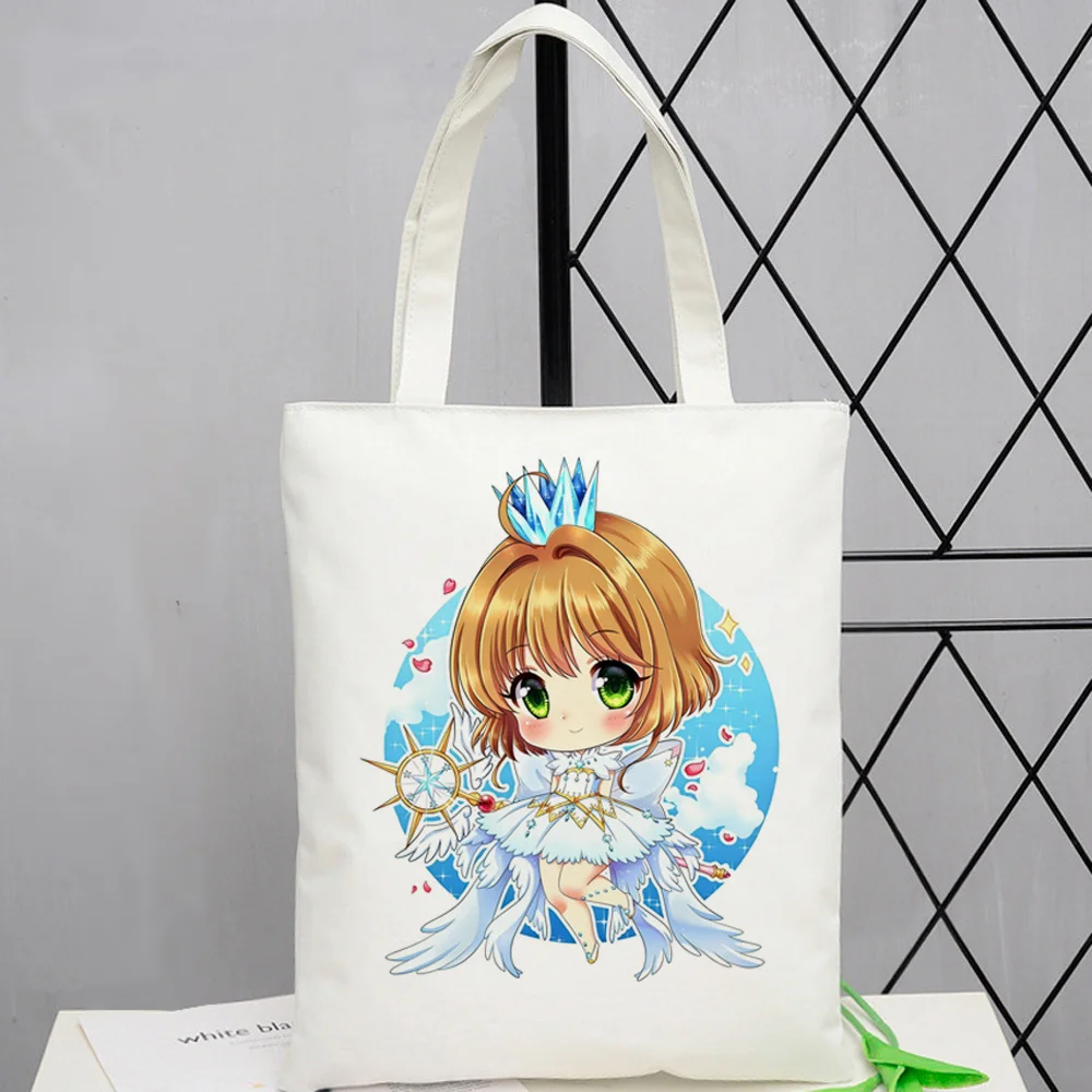 Sakura Vard Captor tote bag reusable torba na zakupy shopping einkaufstasche grocery femme