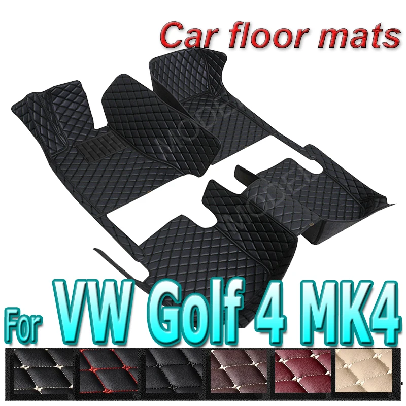 Car Floor Mats For VW Golf 4 1998~2003 2004~2008 2010~2013 1999 2000 2001 2002 2005 2006 2007 2009 2011 2012 Car Accessories