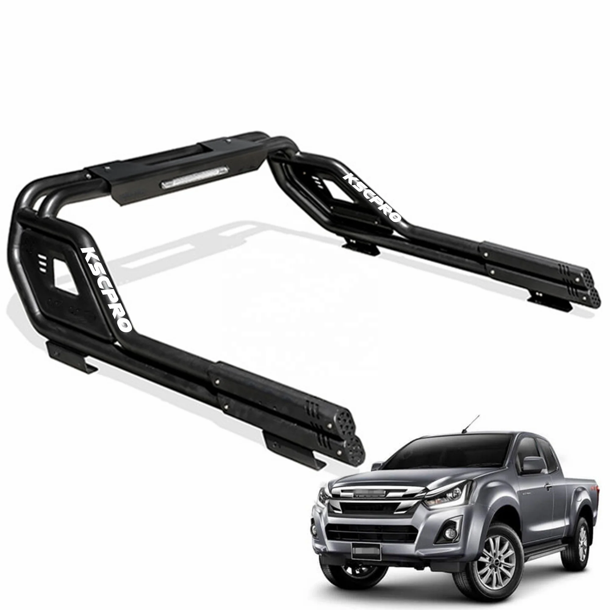 KSCPRO Off-Road Pickup Bed Chase Rack Roll Bar For Isuzu D-MAX DMAX 2022