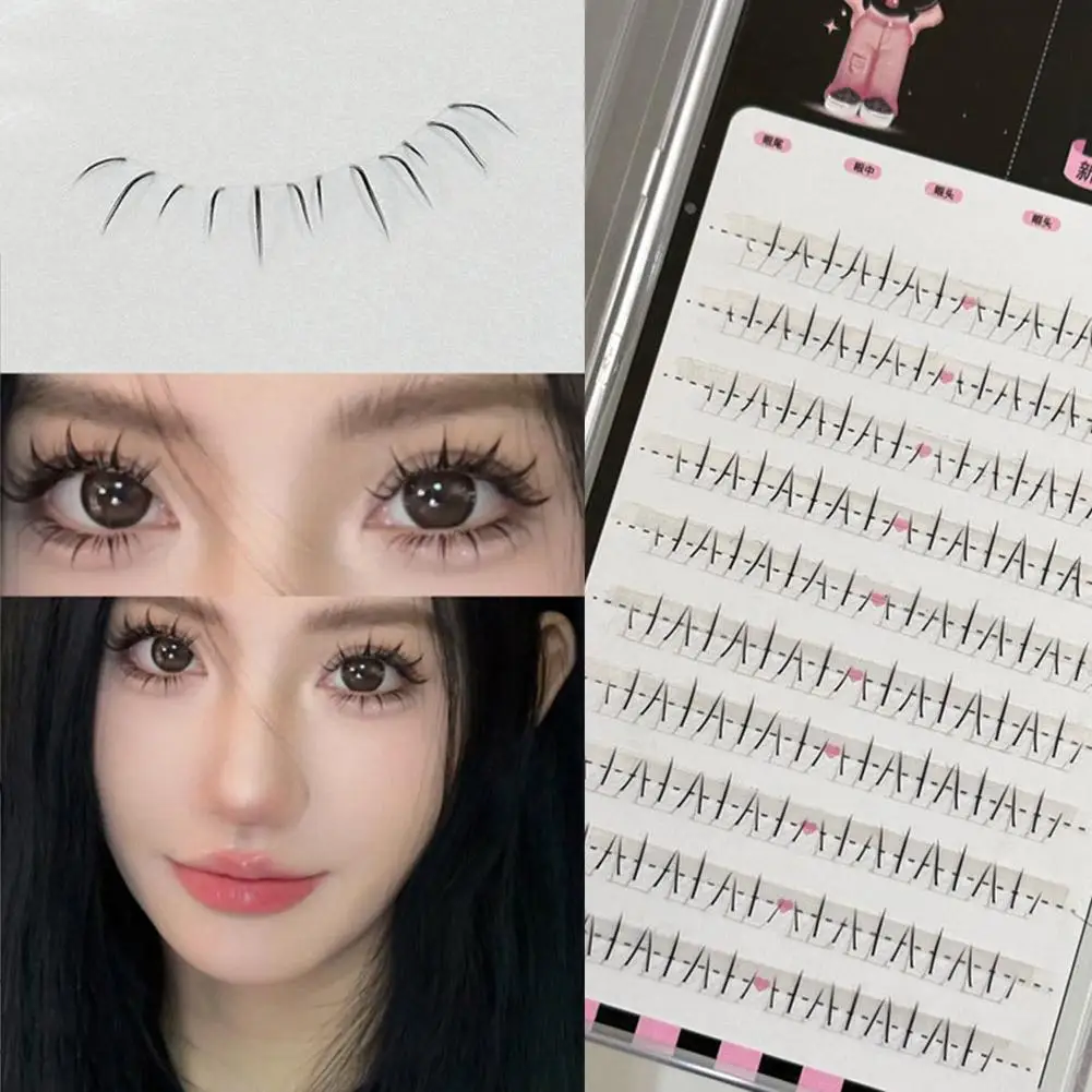 

New Lower Eyelashes 3D Mink Simulation Fake Lashes Extension Natural Claws Eyelash Girls Women Eyelashes Cat False W5D3