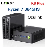 GMKtec K8 Plus Ryzen 7 8845HS MINI PC Windows 11 Pro DDR5 5600Mhz PCIe4.0 SSD WIFI6 BT5.2 Oculink Mini PC Gamer ordenador