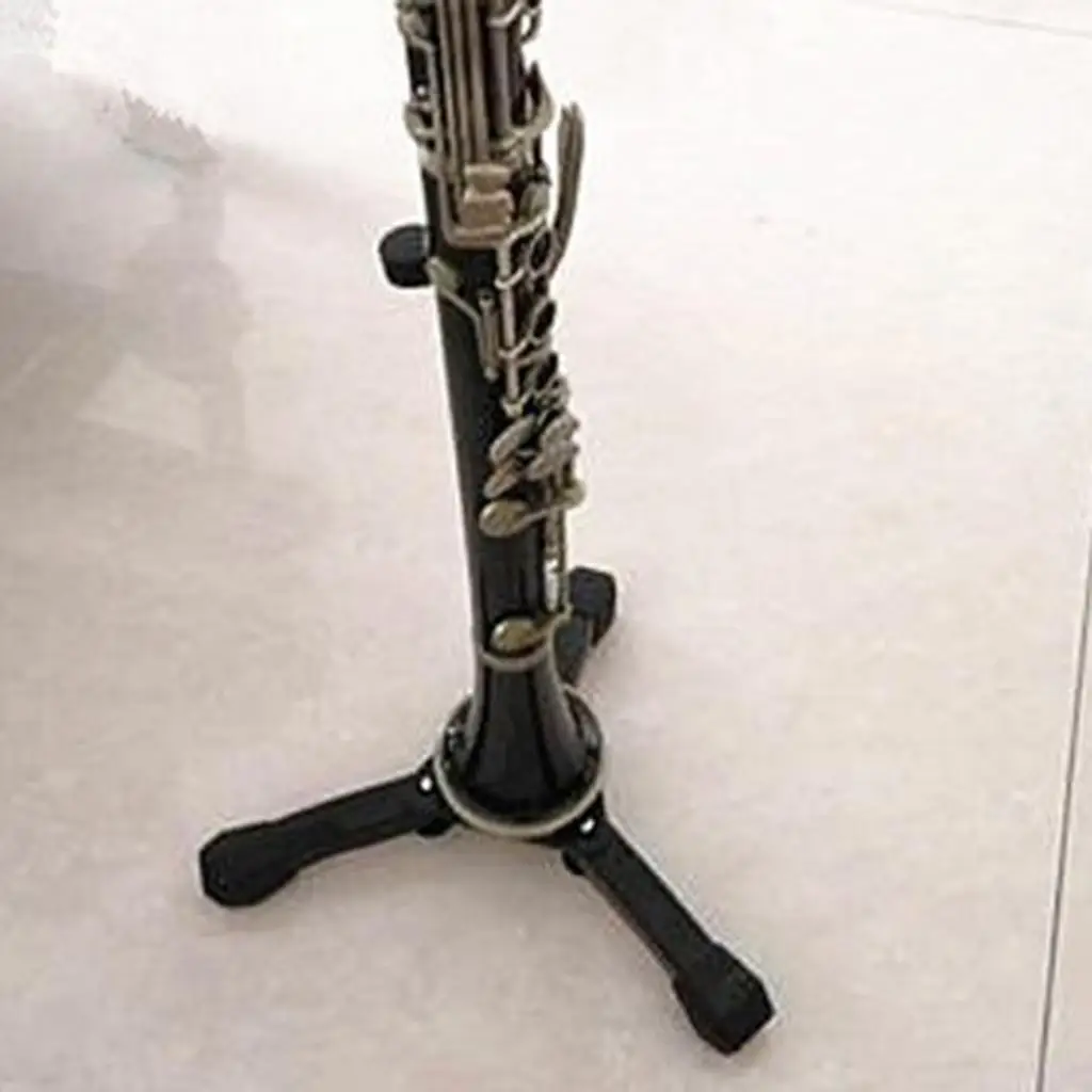 Clarinet Flute Oboe Detachable Foldable Tripod Stand Holder  Base