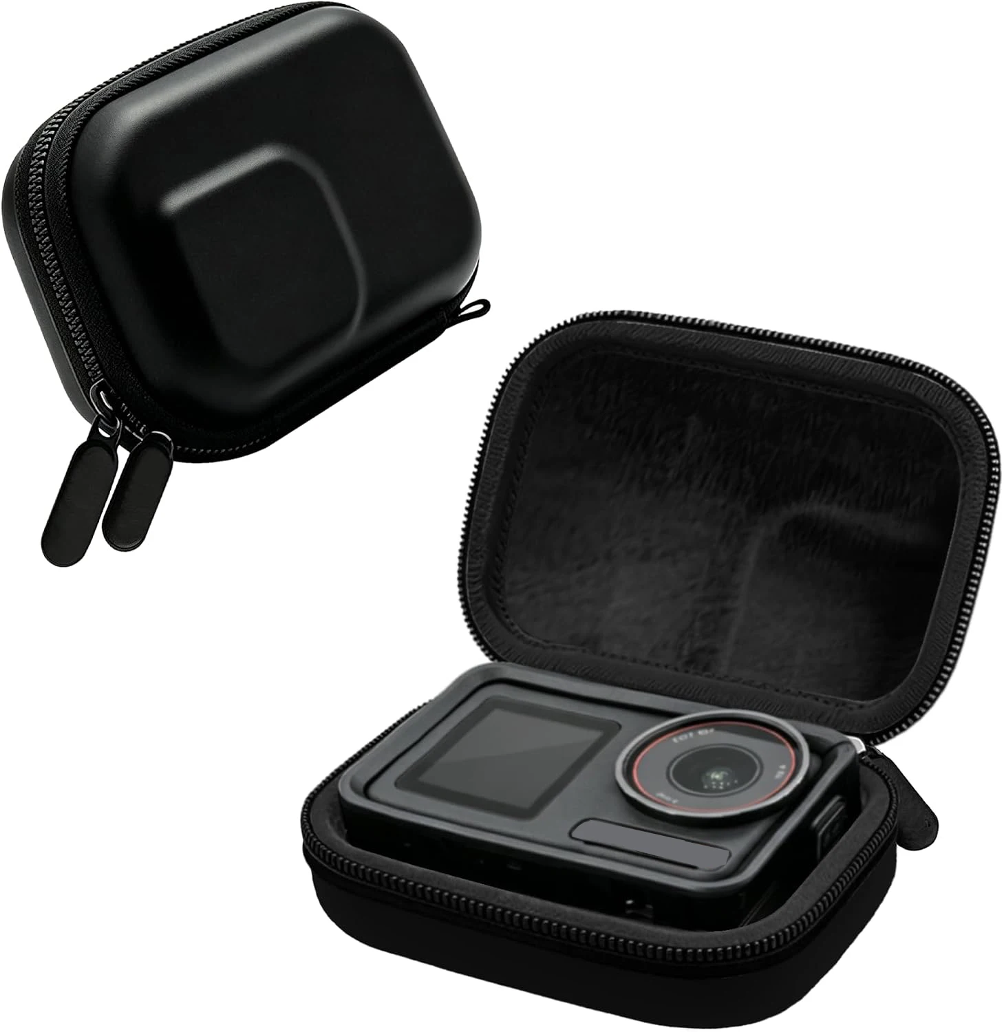 Bolsa Mini Portátil para DJI Osmo Action 6 5 Pro 4, GoPro 13 12 11 10 e Insta360 Ace Pro - Caixa de Armazenamento Protetora