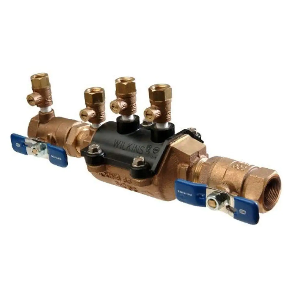 Double Check Backflow Preventer Stainless Steel Durable UV-resistant Reinforced Nylon Construction Offers Corrosion-resistance