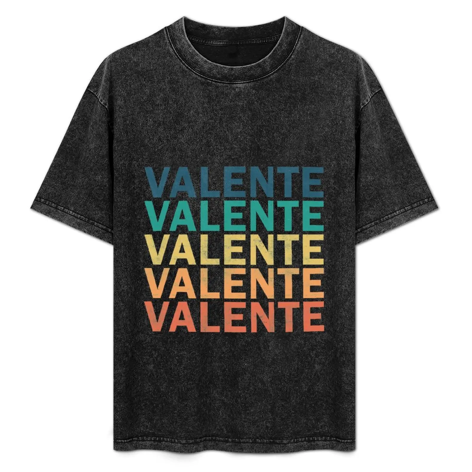 

Valente Name T Shirt - Valente Vintage Retro Valente Name Gift Item Tee T-Shirt man t shirts cotton T-Shirt
