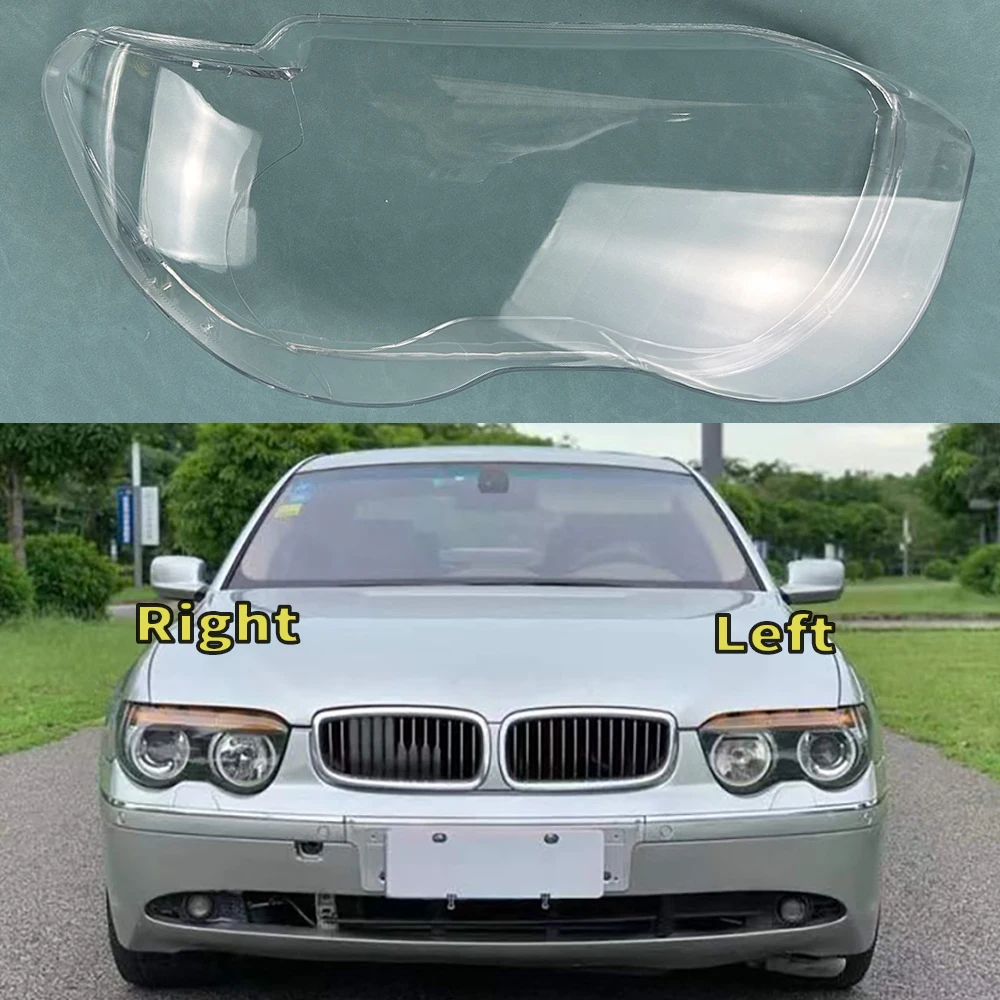 

For BMW 7 Series E65 E66 1999-2004 Car Front Headlight Cover Auto Headlamp Lampshade Lampcover Head Lamp light glass Lens Shell