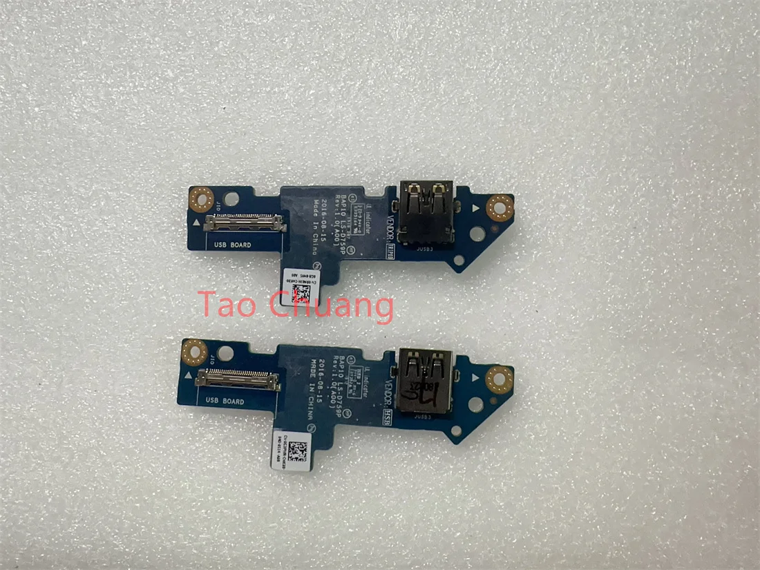 For DELL Alienware 15 R3 17 R4 R5 USB board BAP10 LS-D759P 0G3PWR 0R40JH