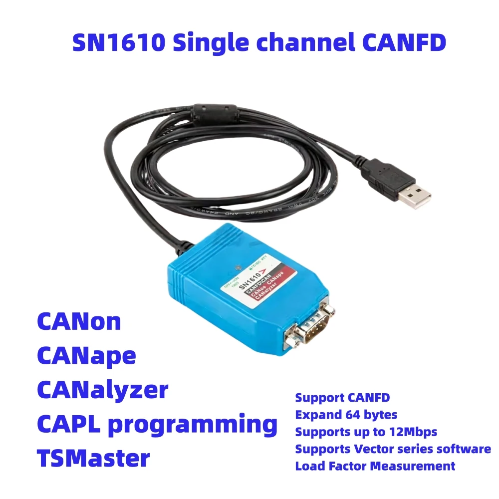 Compatible with Bus Box Vector VN1610 VN1640 CANoe CANape  Analyzer Bus