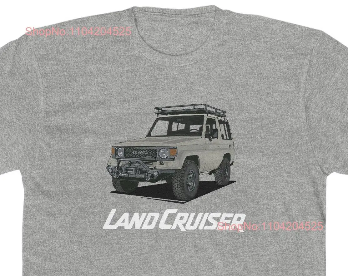 Land Cruiser 70 Series T Shirt FJ70 Reefmonkey Artist Prisma Denesni long or short sleeves