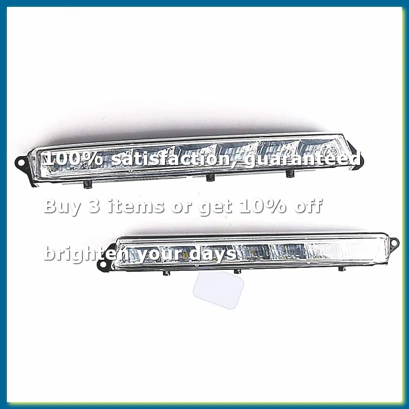 ●1 Pair LED Daytime Running Light for X164 GL350 GL450 GL500 LED Fog DRL A1649060351 A1649060451