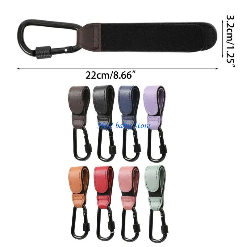 Q1FE Baby Stroller Hook Hanging Carabiner Hooks Pushchair Shopping Cart Accessories