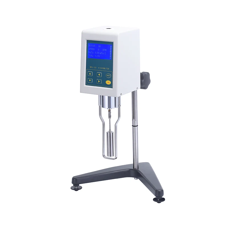 NDJ5S NDJ8S Brookfield Portable Viscometer Laboratory Viscosimeter Digital Viscometer for Liquid 2000000 Cps mPa.s