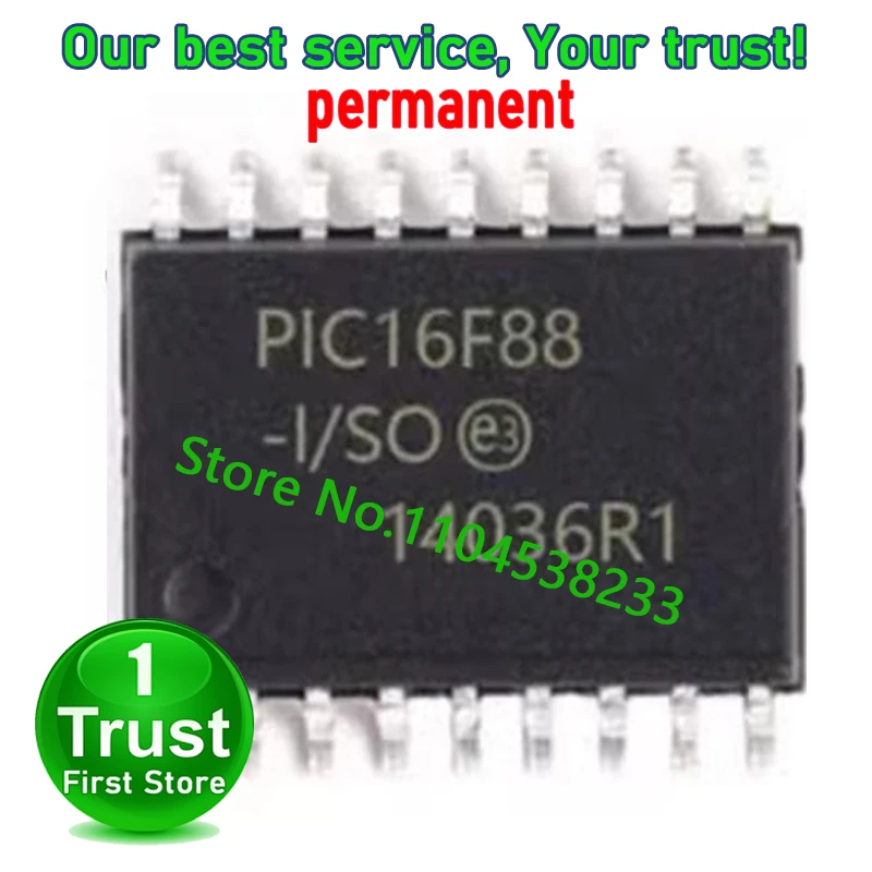 PIC16F88-I/SO PIC16F88 10PCS/LOT SOP18 Trust First in stock