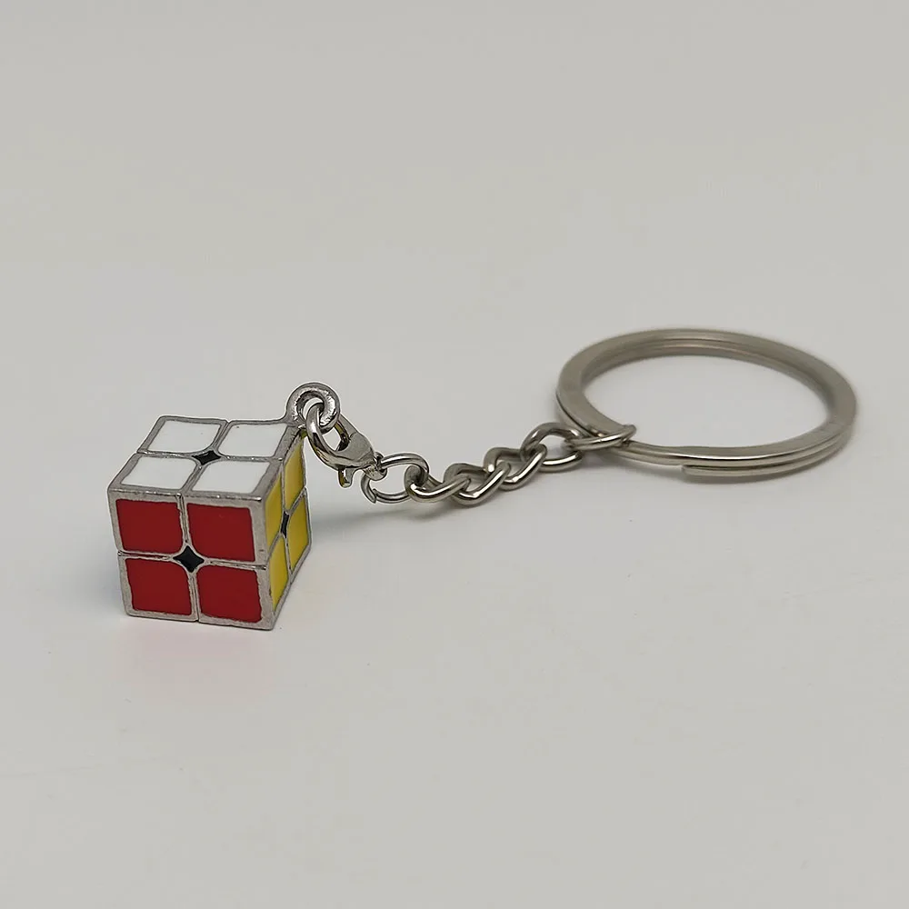 ミニマジックキューブキーホルダー,クリエイティブな誕生日プレゼント,ノベルティおもちゃ,ゲームバッグペンダント