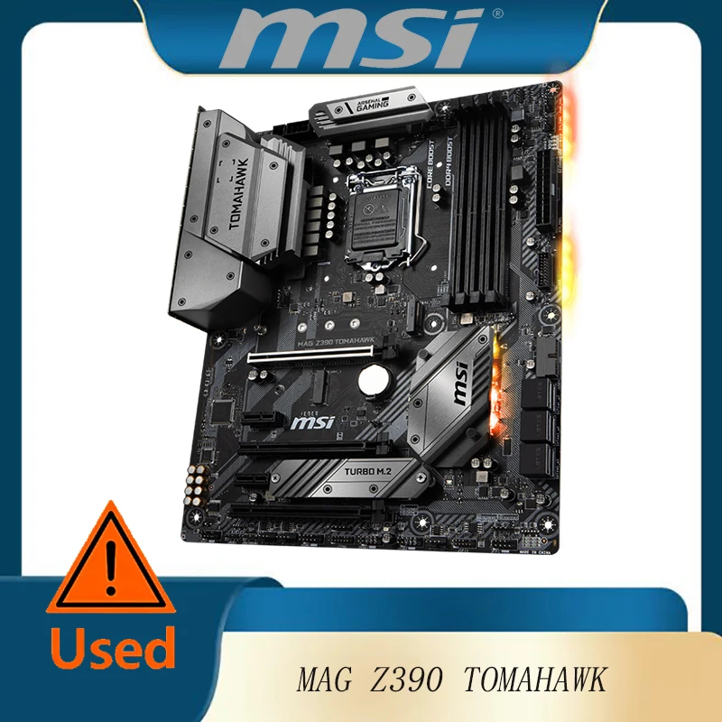 

MSI MAG Z390 TOMAHAWK Motherboard Intel Z390 DDR4 LGA 1151 ATX