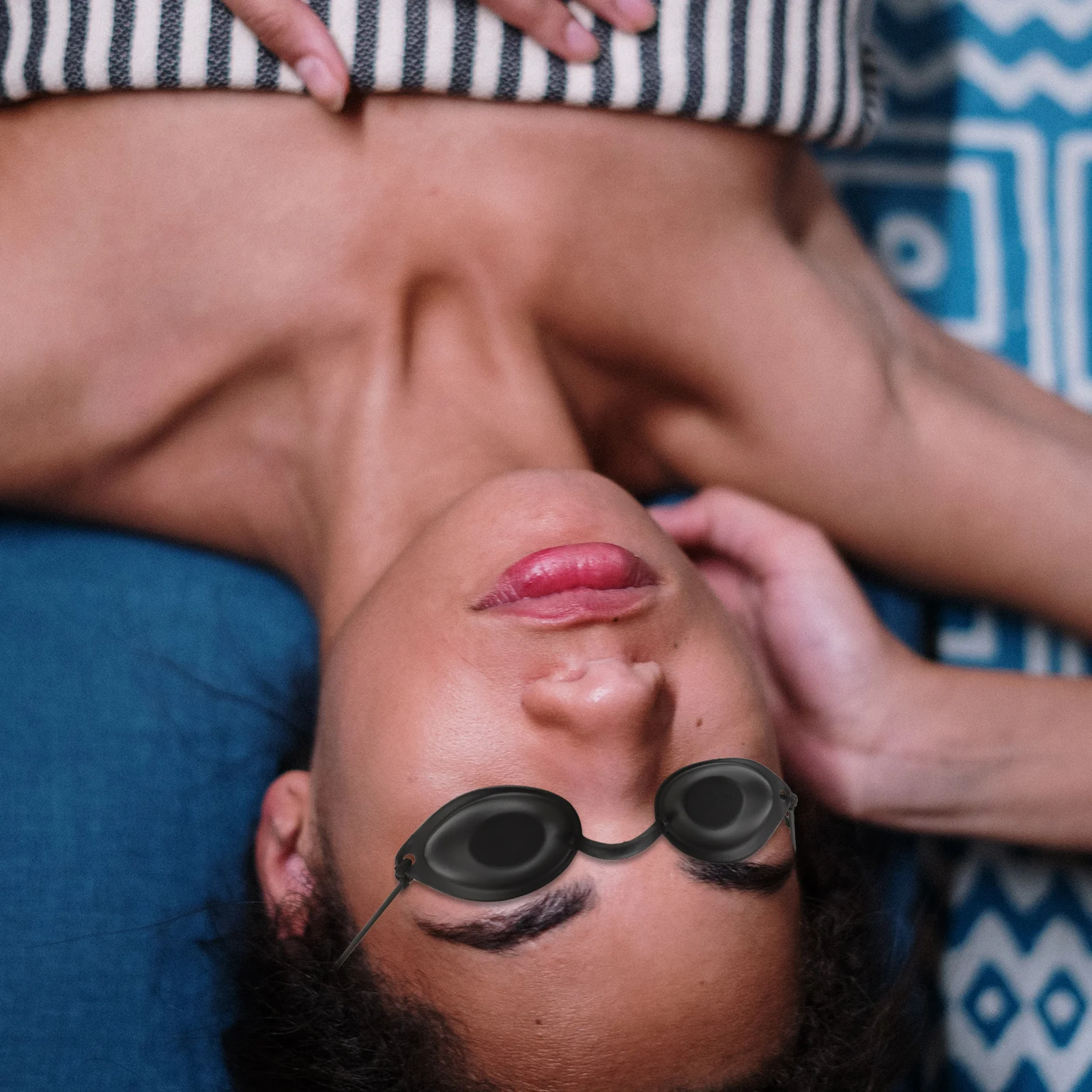 IPL Safety Goggles Eye Mask for Adults Red Light Protection Eyepatch Suitable Procedures Teeth Whitening Tanning