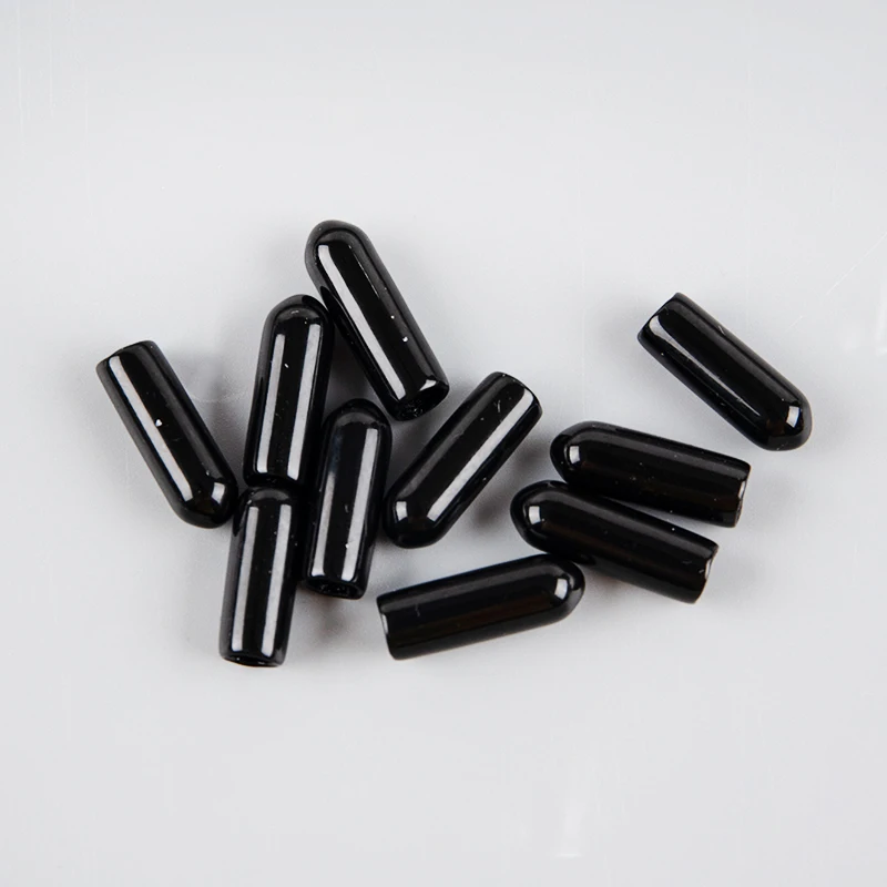 200PCS Medium Size Inner 3.5mm Clear Rubber Tips For The End Of 4mm Metal Headbands To Protect From Hurt,Hairbands Ends