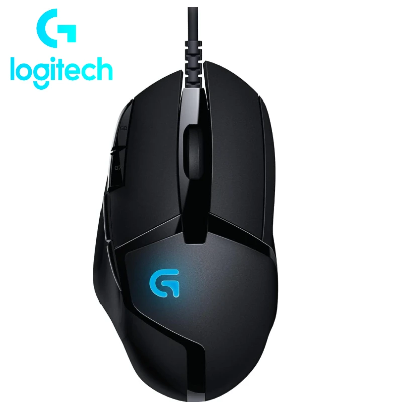 Ogitech G402 สําหรับ MOBA/FPS/PUBG และด้ามจับกันลื่น สําหรับนักกีฬาที่แข่งขันและเกมแอ็คชั่นและชื่อ Battle Royale