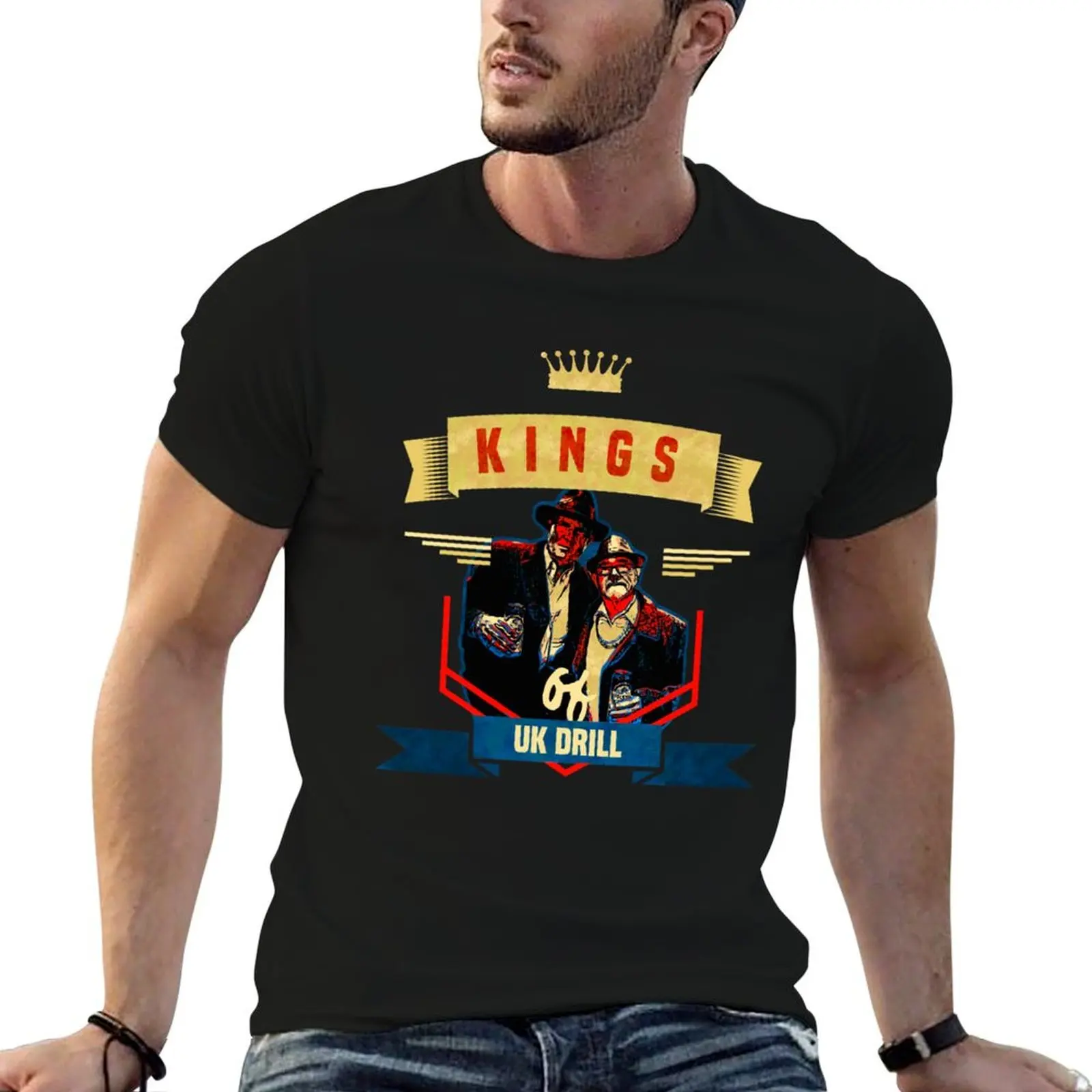 Kings of UK Drill - Pete and Bas T-Shirt Lightweight Gym Training T-Shirt
