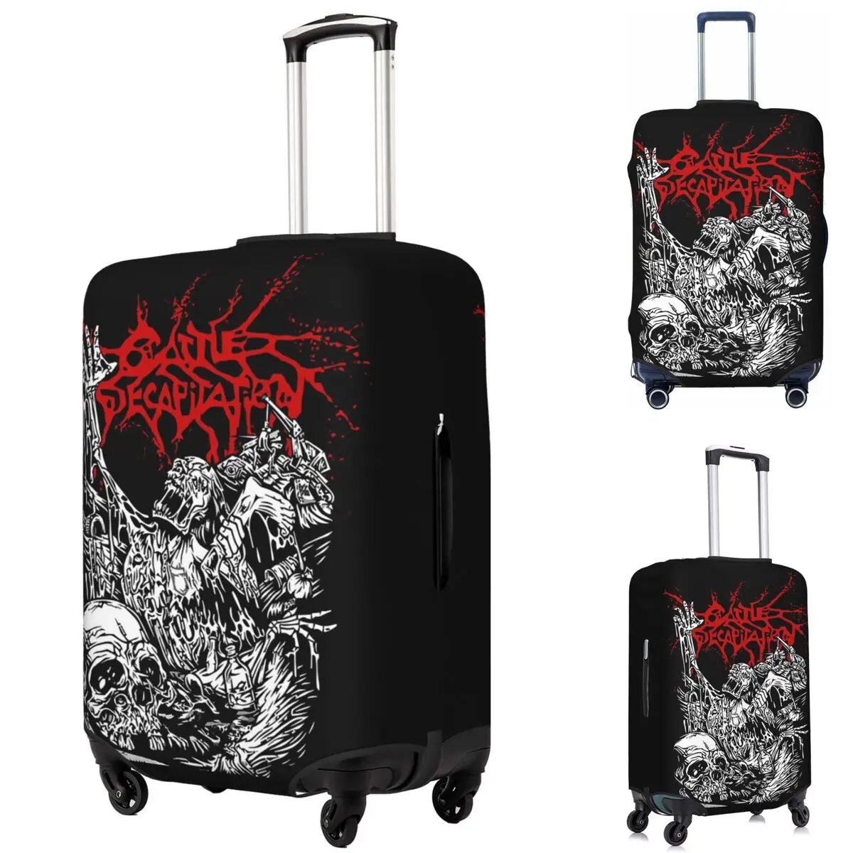 

Защитный чехол для чемодана с дефаграфированием крупного рогатого скота, эластичные защитные чехлы для дорожного багажа на 18-32 дюймов