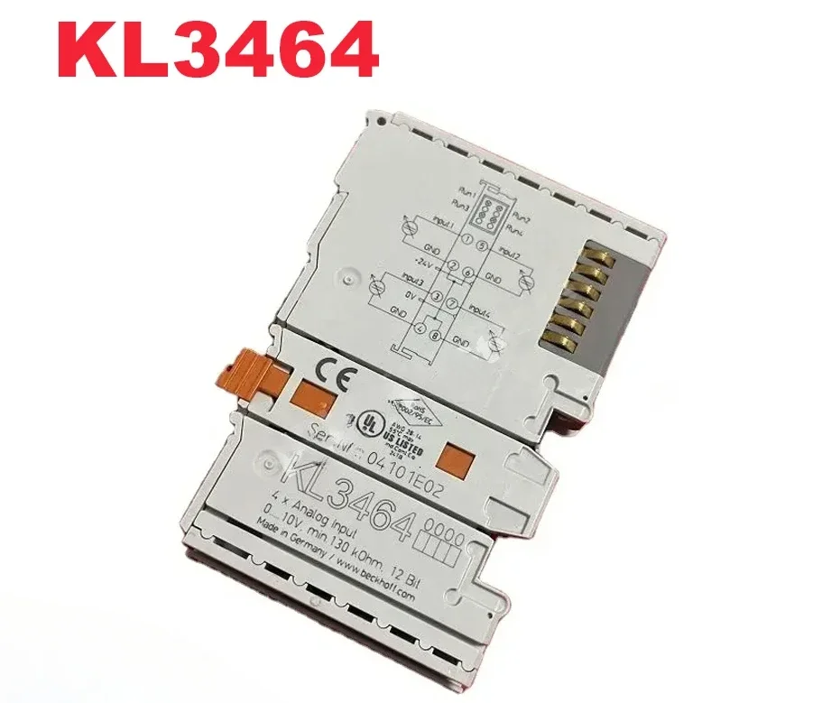 KL3464 Bus Terminal 4-channel Analog Input KL3464 PLC Module for Beckhoff