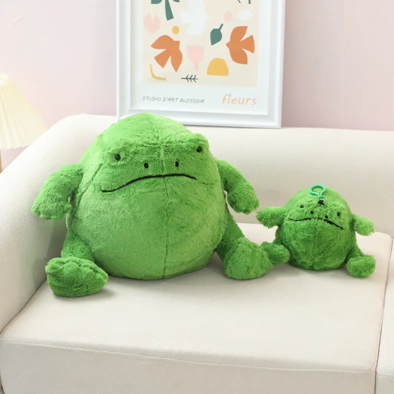 Jellycat ugly cute frog plush toy bag pendant soothing companion doll cushion throw pillow creative children's toy holiday gift