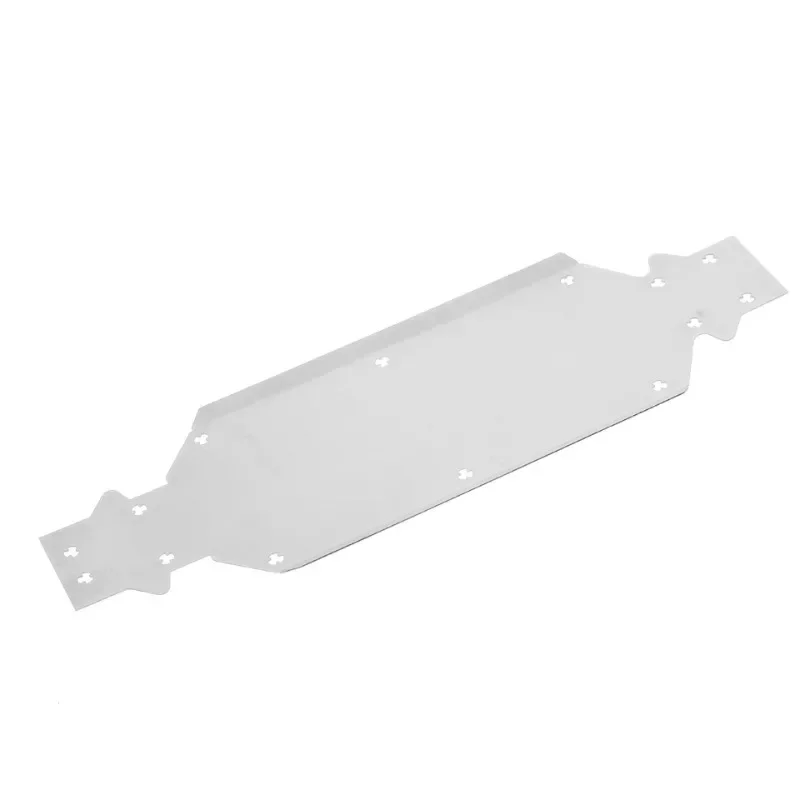 Stainless Steel Chassis Armor Guard Protection Skid Plate for LEILALUO XTS P121/12 RC Car Metal Upgrade Part ﻿