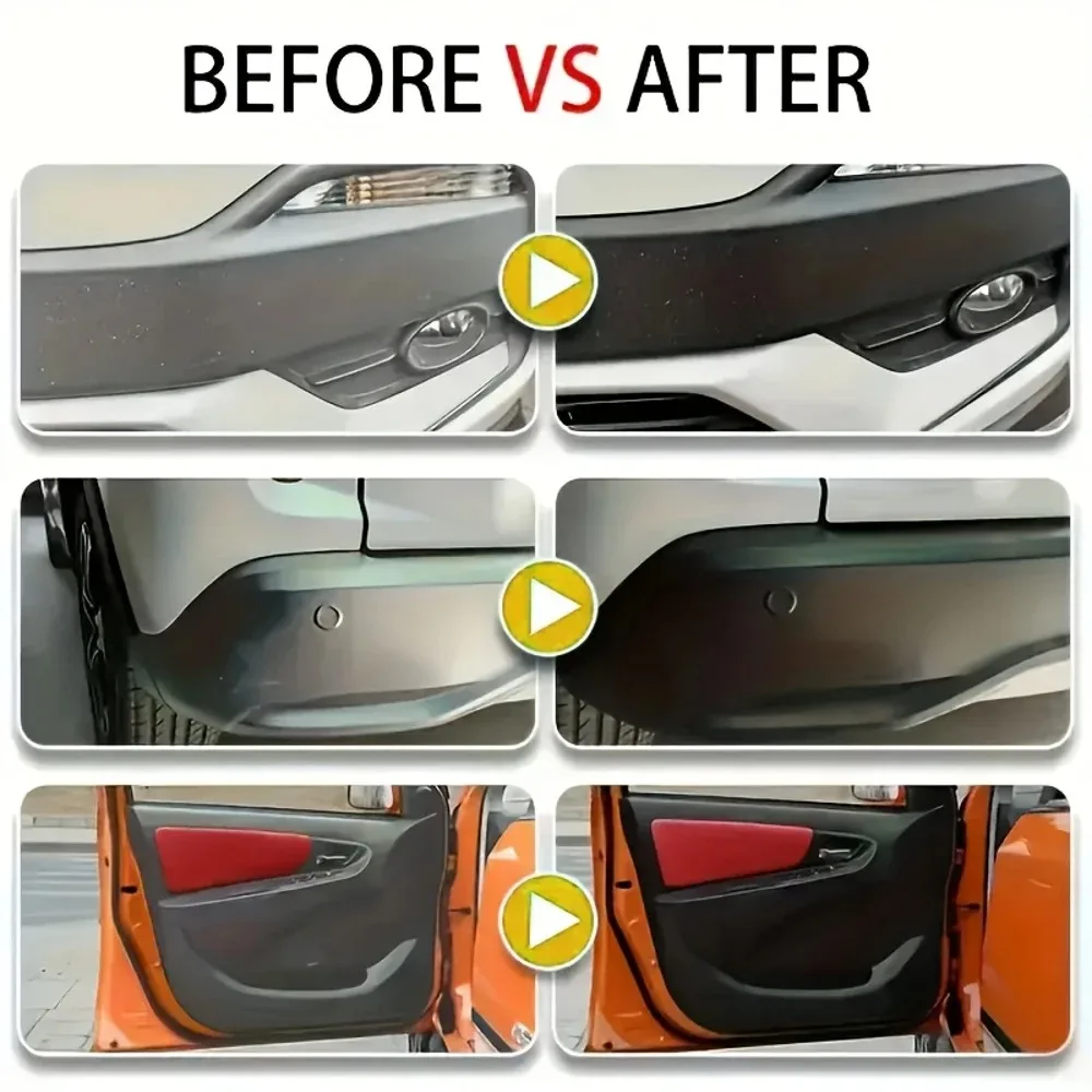 НОВЫЙ сверхмощный автомобильный пластиковый восстановительный воск — быстродействующий ремонт царапин, восстановление и защита автомобильных бамперов, интерьера, приборная панель, D
