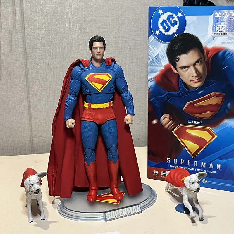 

Официальная версия фильма Gunn 1/9, модель Супермена из ПВХ, украшение для кабинета, детская коллекционная игрушка, Рождественский подарок